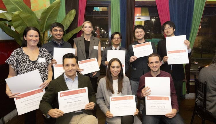 Award winners pose for a photo during ReSS24 .